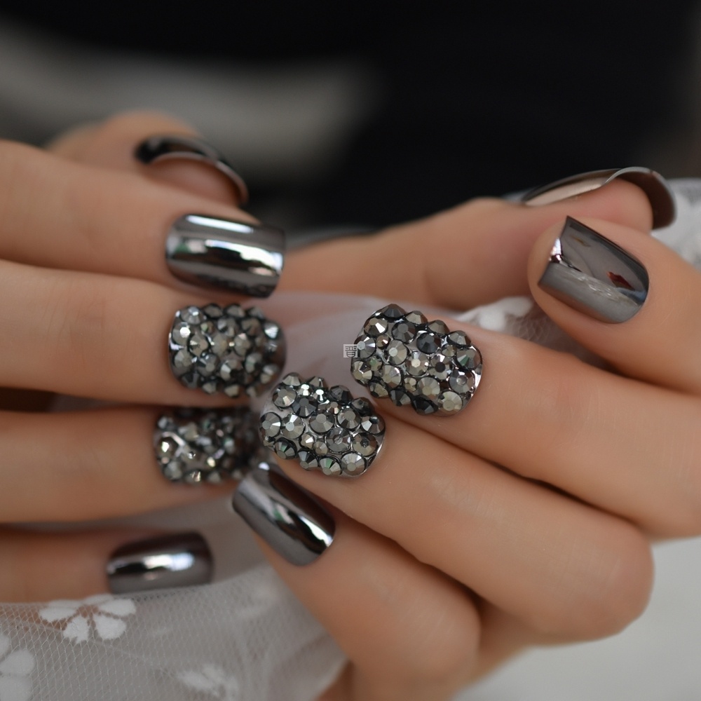 Metal false nails for women - Image 4