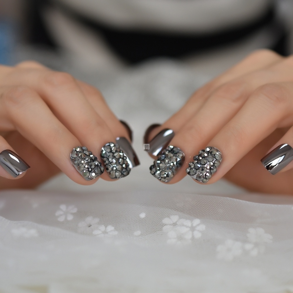 Metal false nails for women - Image 2