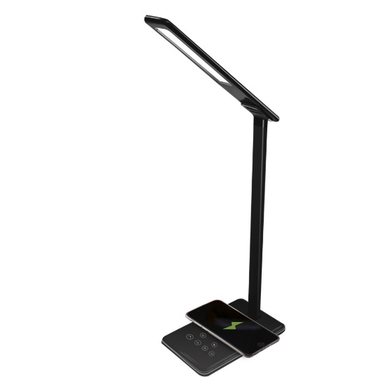 hot selling wireless charging lamp led desk lamp with USB - Image 5