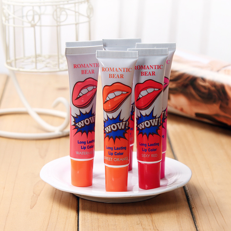 Amazing 6 Colors Peel Off Liquid Lipstick Waterproof Long Lasting Lip Gloss Mask Moisturizer Makeup Tear Pull Lip Lint Cosmetic - Image 7