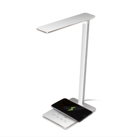 hot selling wireless charging lamp led desk lamp with USB - Image 4