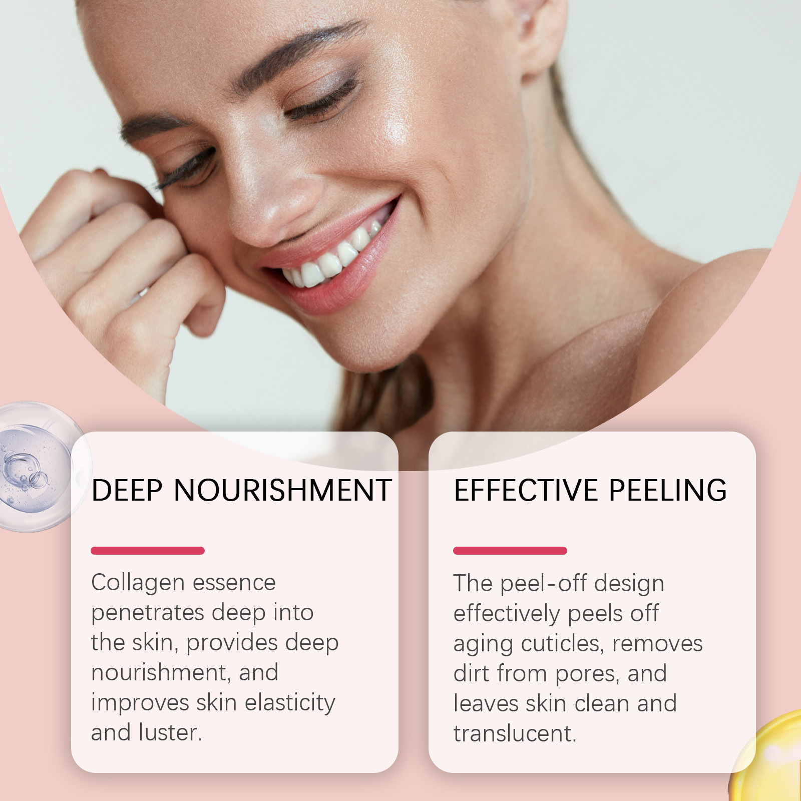Collagen Tearing Mask Cleansing Facial Moisturizing - Image 4