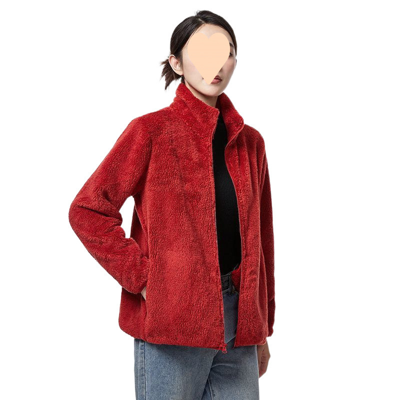 Women's Double-sided Fleece-lined Jacket - Image 5