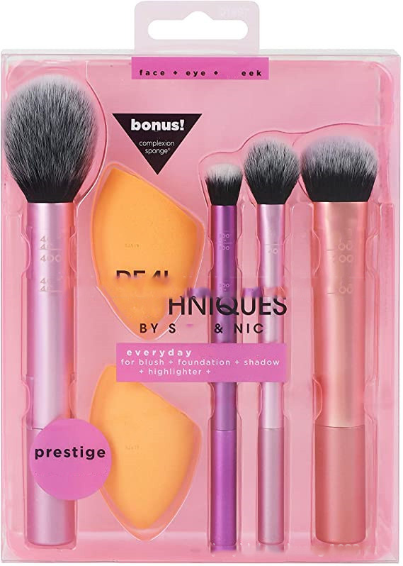 New REAL T Makeup Brush Set 5pcs Makeup Brush Makeup Tools - Image 3