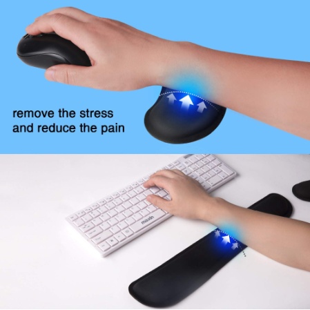 Wrist Rest Mouse Pad With Gel Anti Slip - Image 7