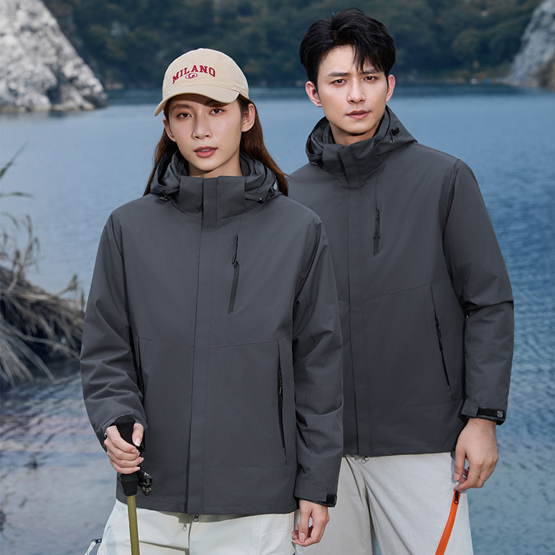 Windproof And Wear-resisting Hiking Mountaineering Clothing Workwear Coat - Image 5