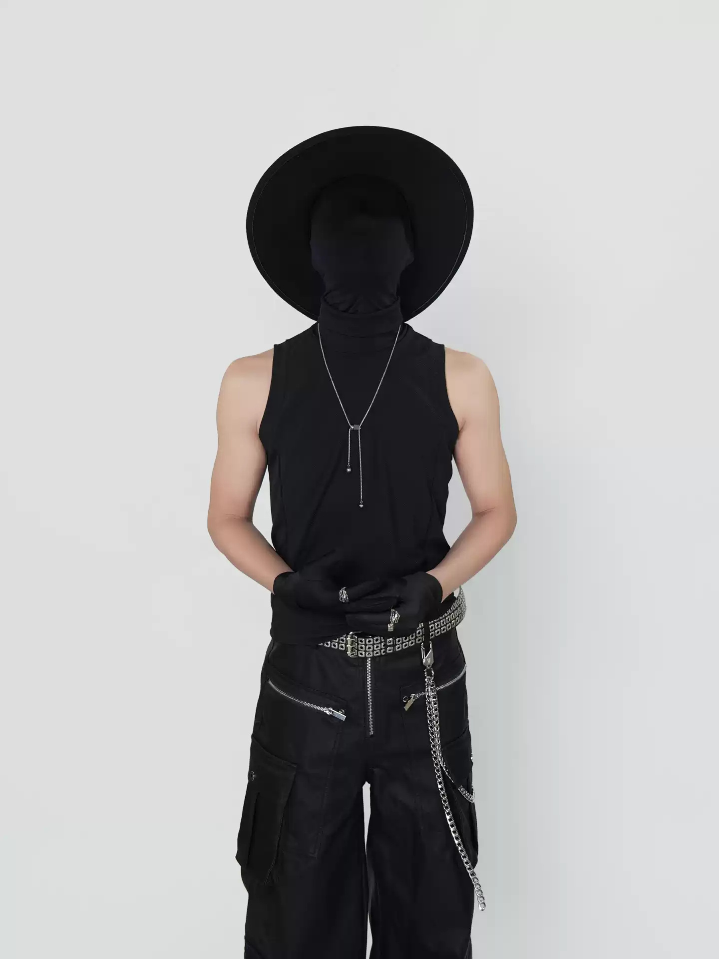 Shaping High-neck Stretchy Slim-fit Base Vest - Image 4