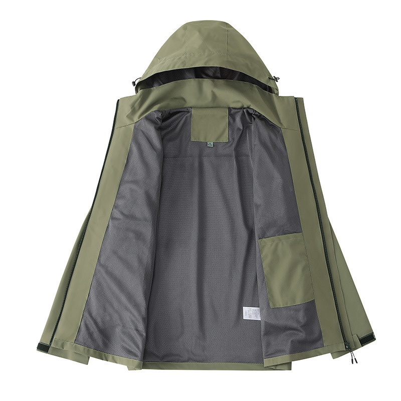 Windproof And Wear-resisting Hiking Mountaineering Clothing Workwear Coat - Image 3