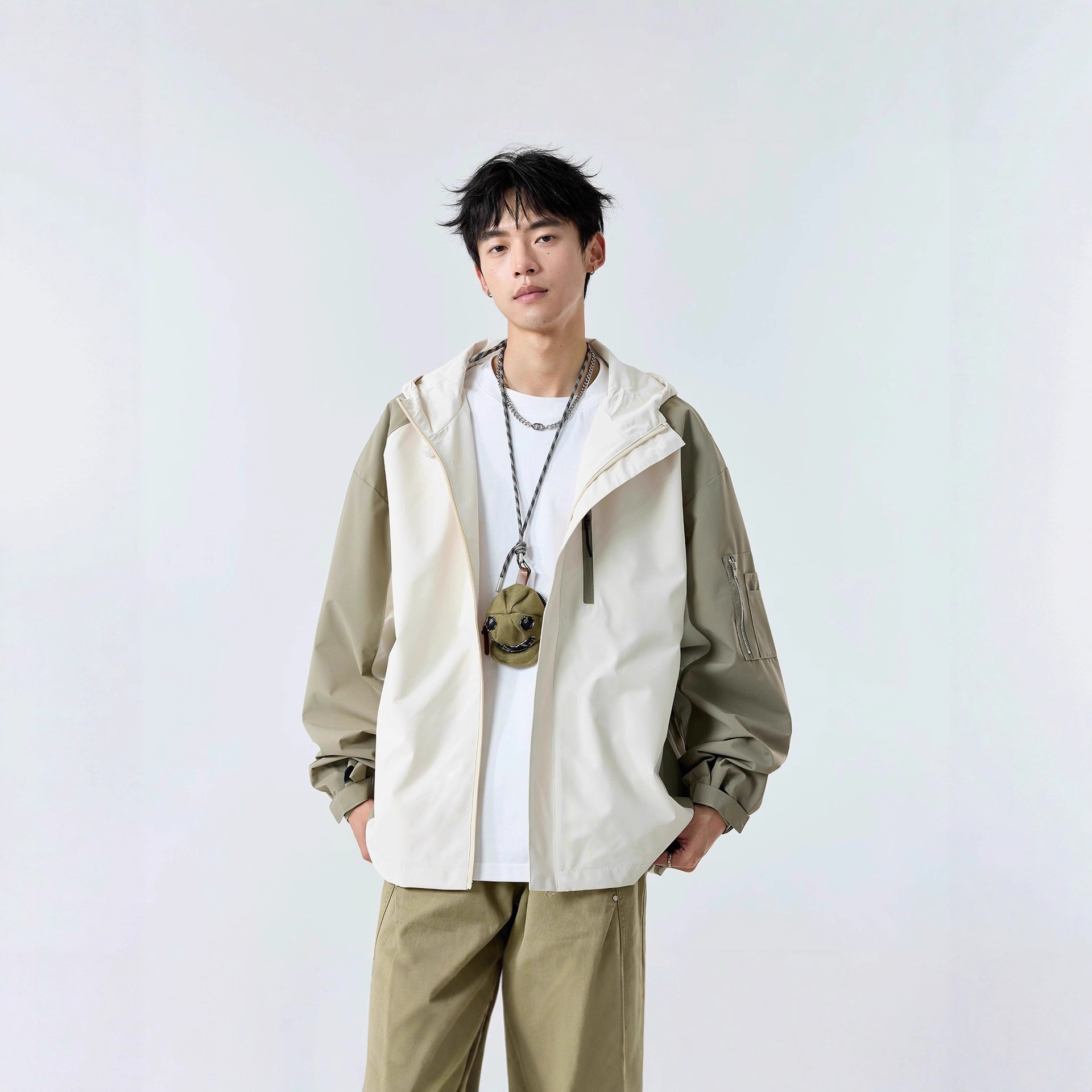 Men's American-style Functional Workwear Softshell Jacket - Image 7