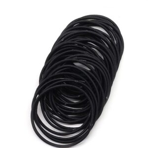 Black Elastic Hair Bands Ponytail Holder Head Rope Ties Hats Hair Styling Kids Girl Accessories Scrunchie