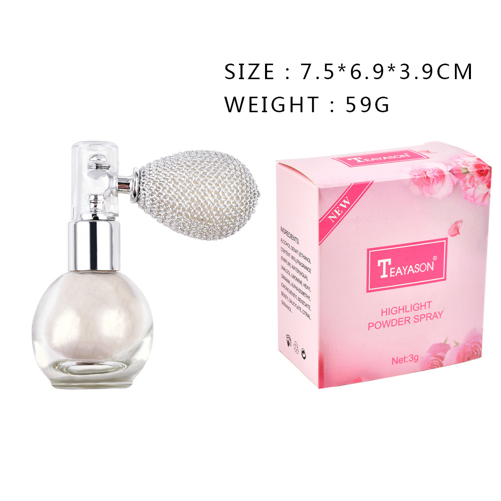Spray Brightening Glitter Powder Body Powder Highlighter - Image 4