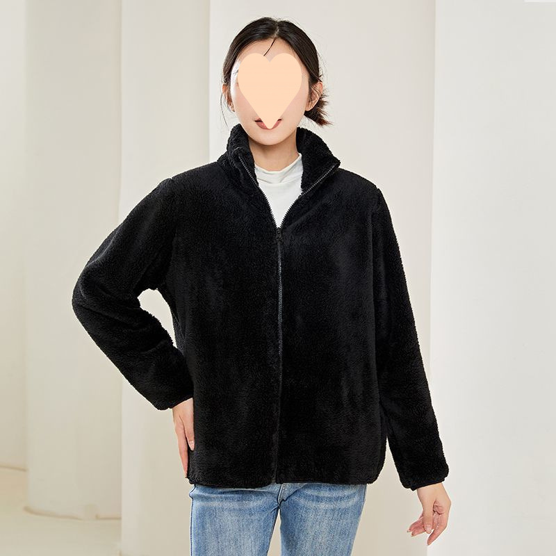 Women's Double-sided Fleece-lined Jacket - Image 2