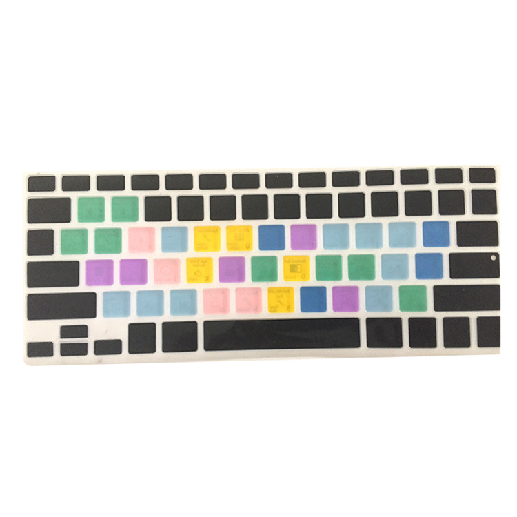 Adobe Illustrator Keyboard Shortcut Design Functional Silicone Cover For Macbook Pro Air 13 15 17 Protector Sticker - Image 3