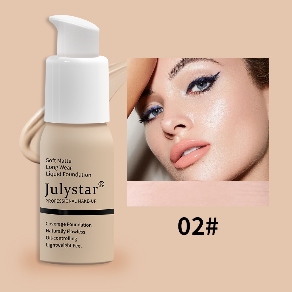 Waterproof Lasting Non Take Off Makeup Concealer Liquid Foundation Beauty Makeup - Image 5