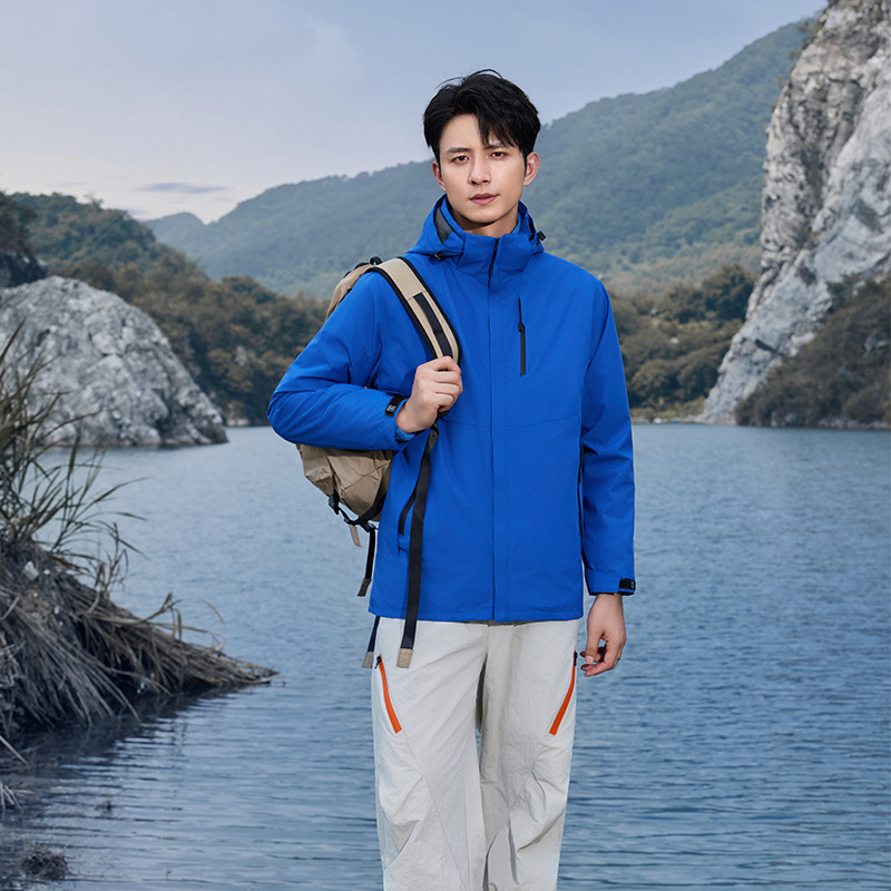 Windproof And Wear-resisting Hiking Mountaineering Clothing Workwear Coat - Image 6