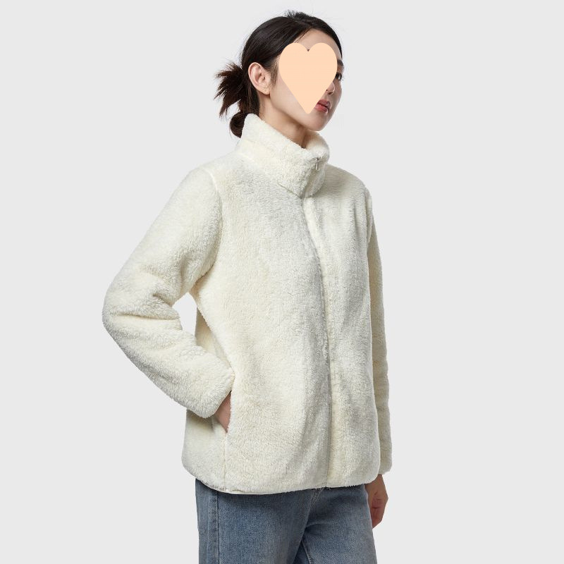 Women's Double-sided Fleece-lined Jacket - Image 3