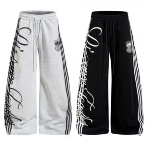 Letter-print Casual Sweatpants For Men And Women