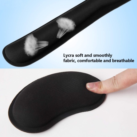Wrist Rest Mouse Pad With Gel Anti Slip - Image 9