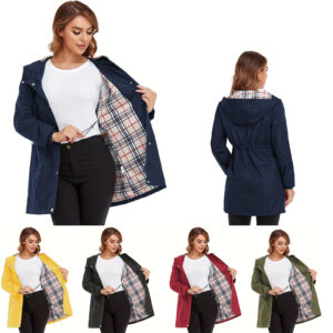 Women's Waterproof Slim-fit Windproof Jacket