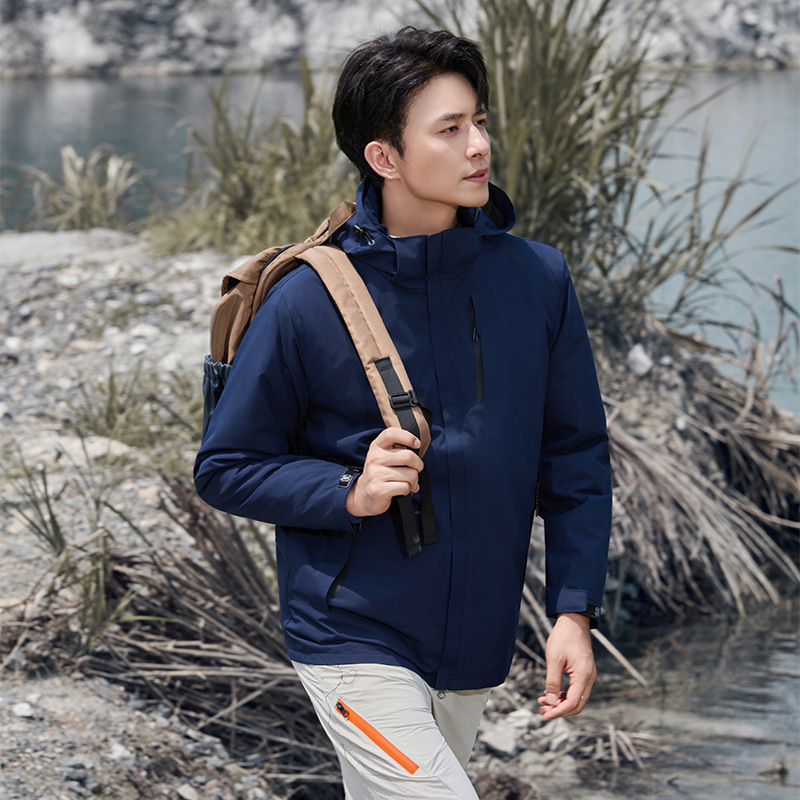Windproof And Wear-resisting Hiking Mountaineering Clothing Workwear Coat - Image 7