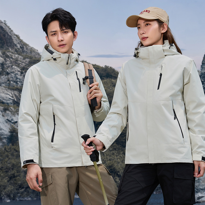 Windproof And Wear-resisting Hiking Mountaineering Clothing Workwear Coat - Image 2
