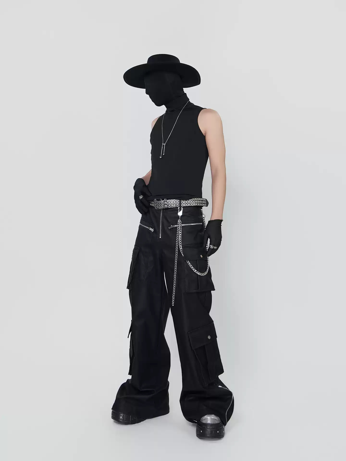 Shaping High-neck Stretchy Slim-fit Base Vest - Image 3